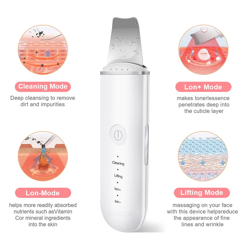 👉 ZENFORT™ Limpiador facial ultrasónico