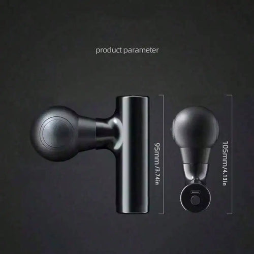 1pc Massage Gun, Deep Tissue Muscle Handheld Percussion Massager For Body, Back And Neck, Ultra Compact Elegant Design