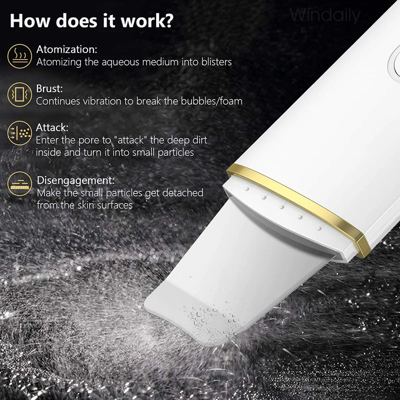 👉 ZENFORT™ Limpiador facial ultrasónico